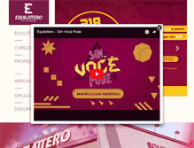 Tablet Screenshot of equilattero.com